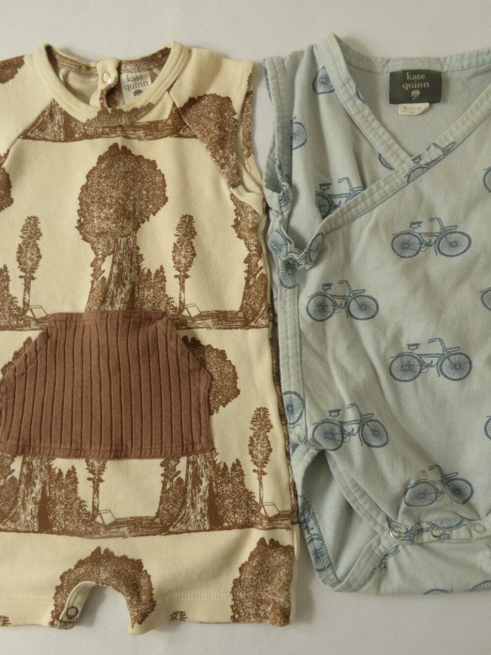 Kate Quinn Baby Boy Romper Set, Size 6-12 Months